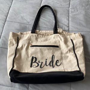Canvas Bride Bag